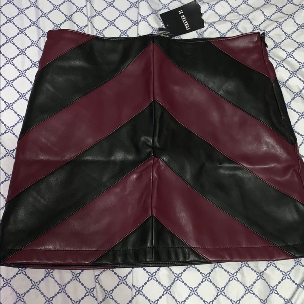 Forever 21 Faux Leather Skirt